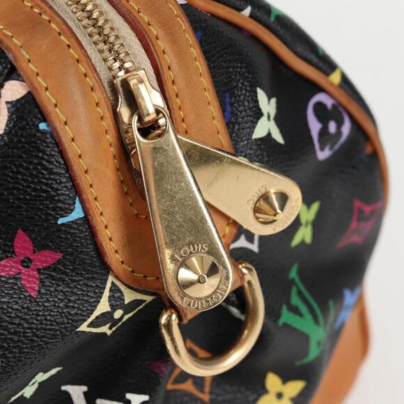 LOUIS VUITTON Monogram Multicolor Courtney MM Bag Black M45642 - Picture 10 of 16